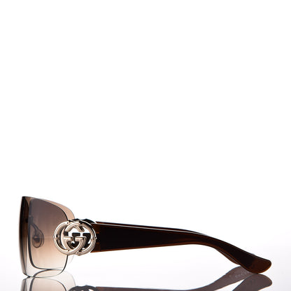 Gucci Frameless Interlocking GG Sunglasses 2833/S Brown 3 of 8