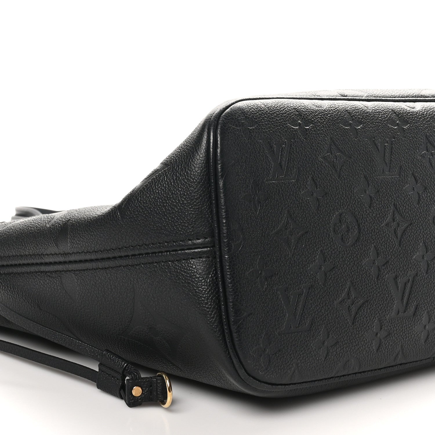Louis Vuitton Empreinte Monogram Giant Neverfull MM Black 8 of 9