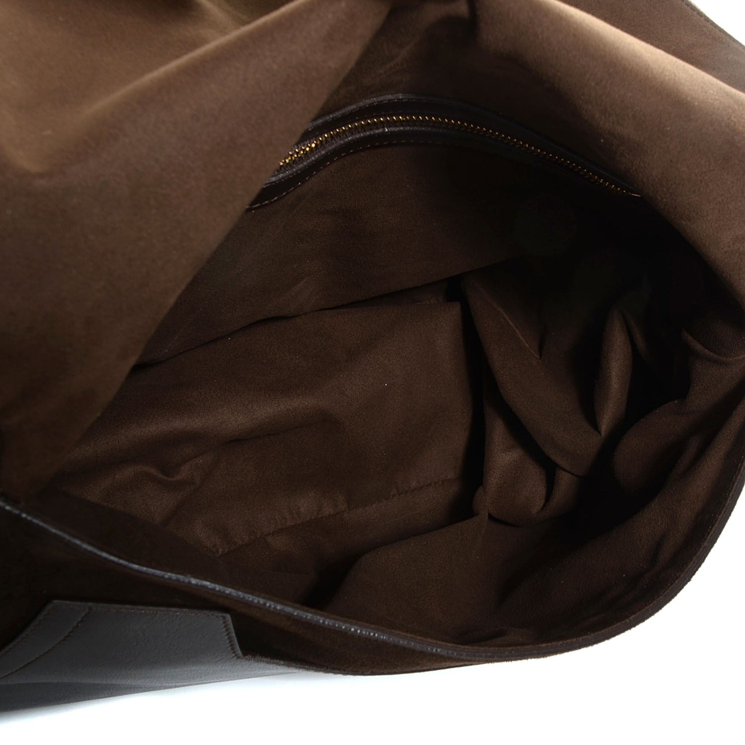 Tom Ford Suede Large Jennifer Bag Dark Brown 5 of 11