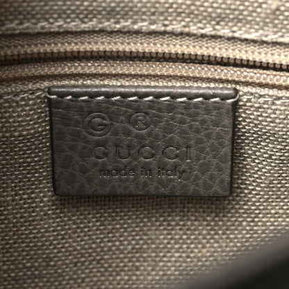 Gucci Dollar Calfskin Interlocking G Top Handle Shoulder Bag Loess 6 of 9