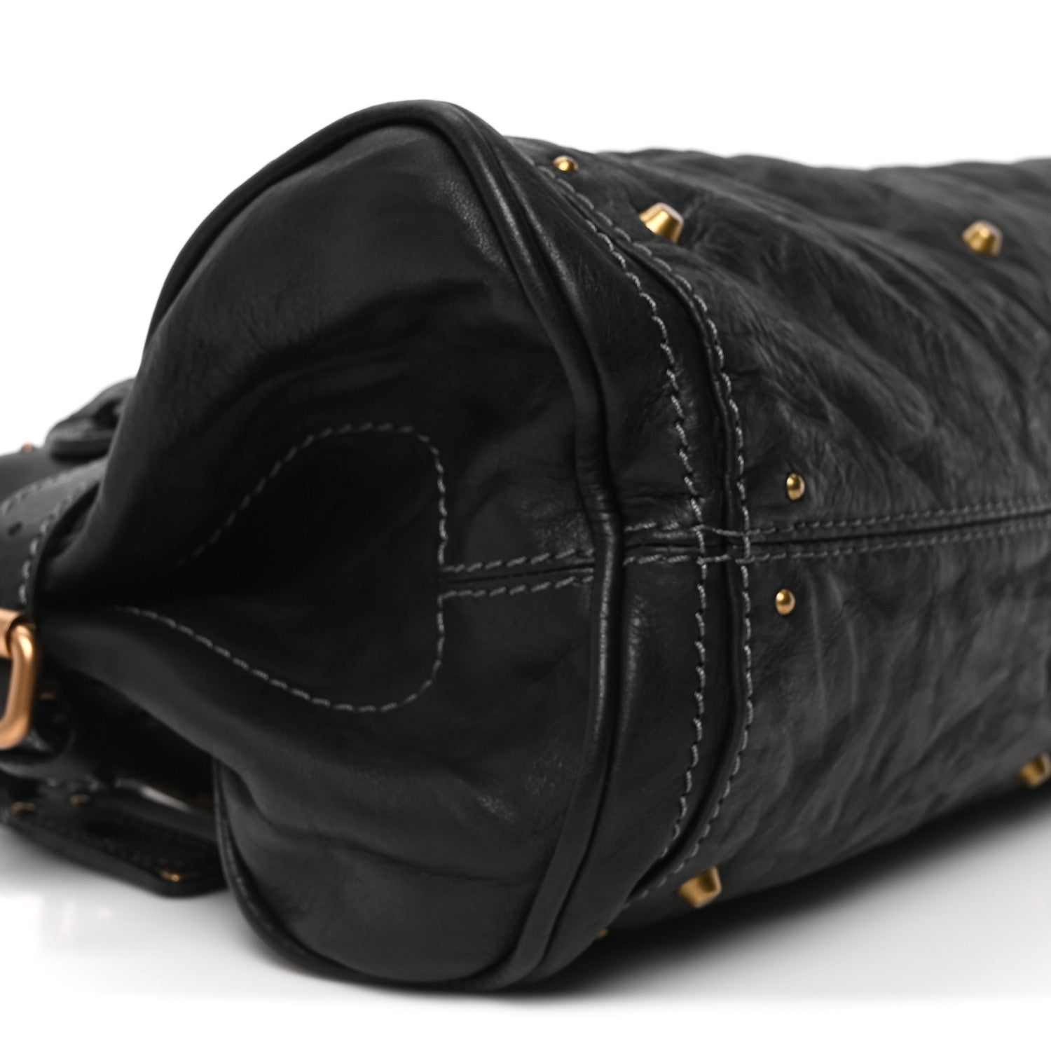 Chloe Calfskin Medium Paddington Satchel Black 9 of 10