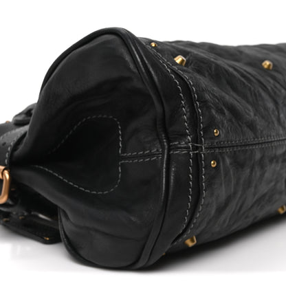 Chloe Calfskin Medium Paddington Satchel Black 9 of 10