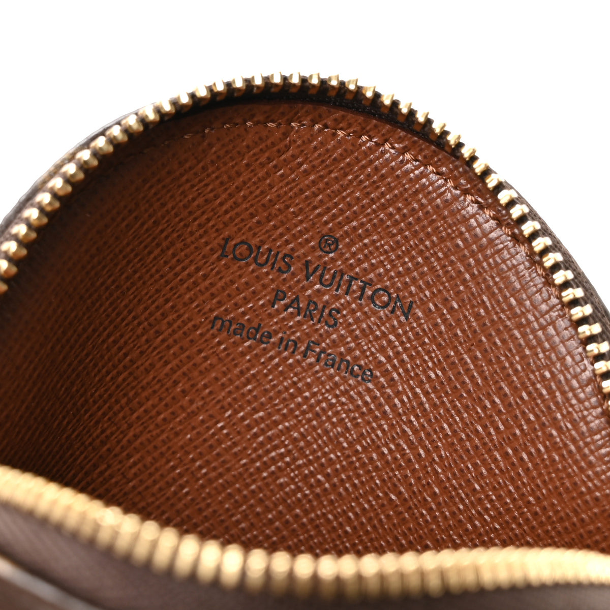 Monogram Round Coin Purse