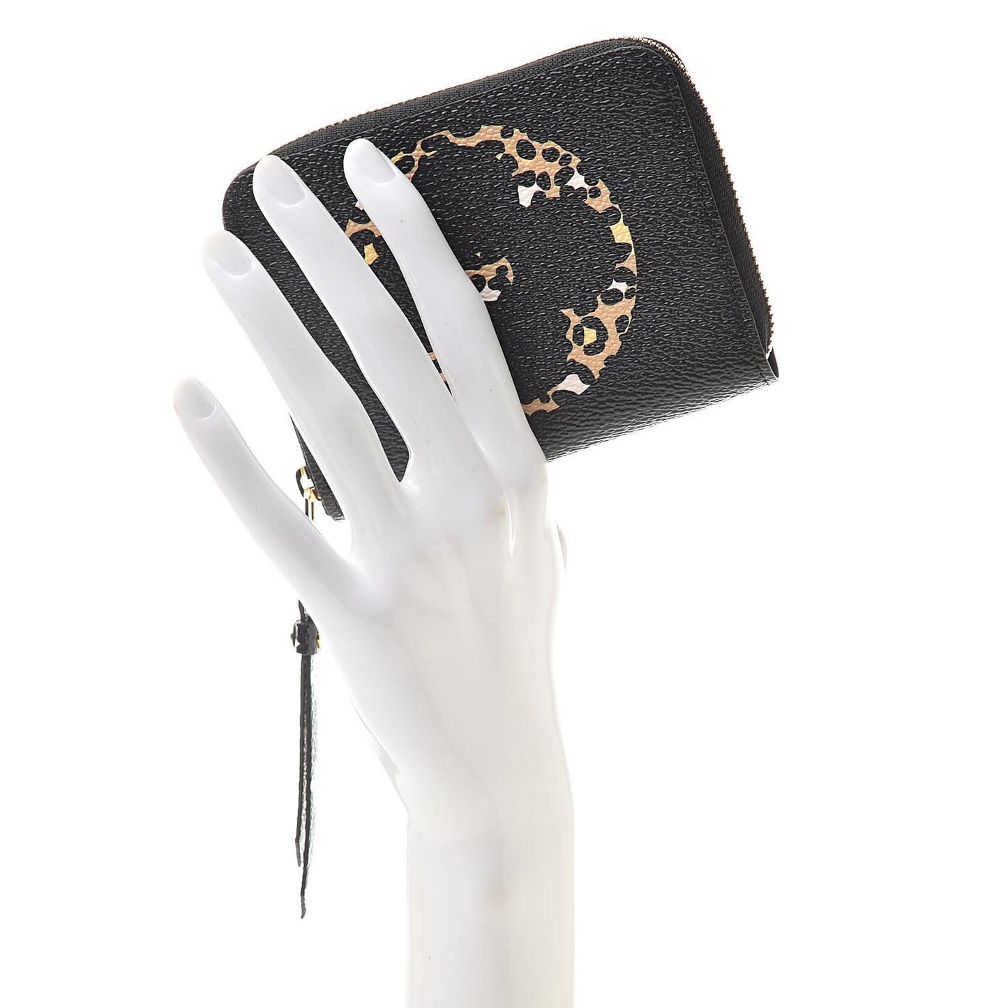 Monogram Giant Jungle Zippy Coin Purse Black