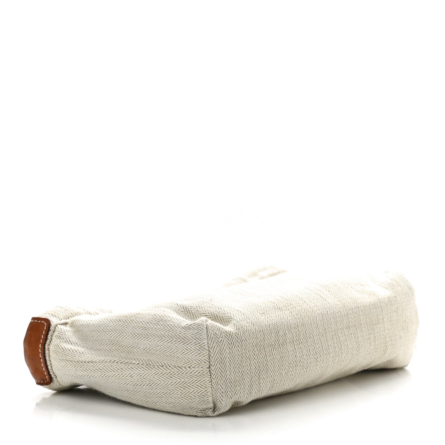 Hermes Canvas Barenia Fourbi 20 PM Pouch Naturel Fauve 4 of 9