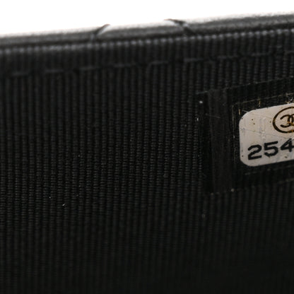 Chanel Lambskin Quilted Wallet On Chain WOC Black 8 of 15