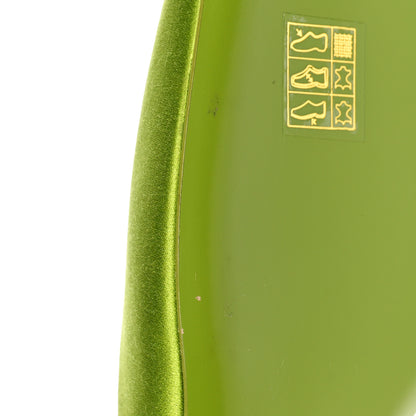 Prada Satin Modellerie Mules 37 Felce 10 of 11