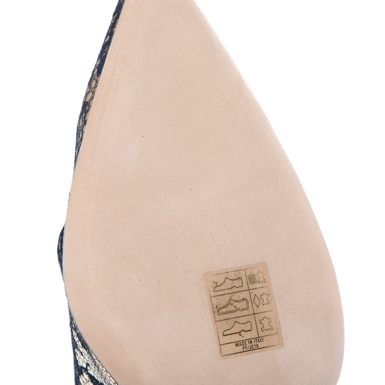 Jimmy Choo Lace Abel Pump 39.5 Navy 6 of 9