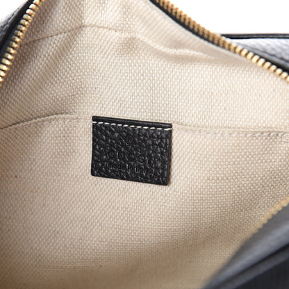 Gucci Pebbled Calfskin Small Soho Disco Bag Black 5 of 8