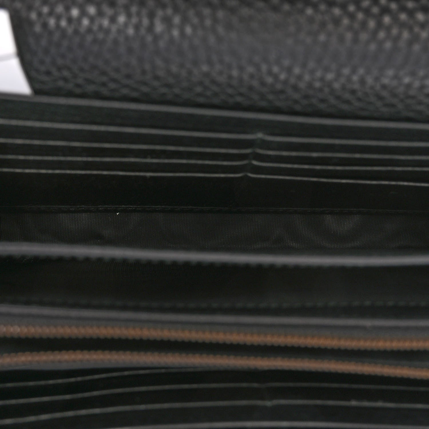Gucci Calfskin GG Marmont Chain Wallet Black 5 of 11