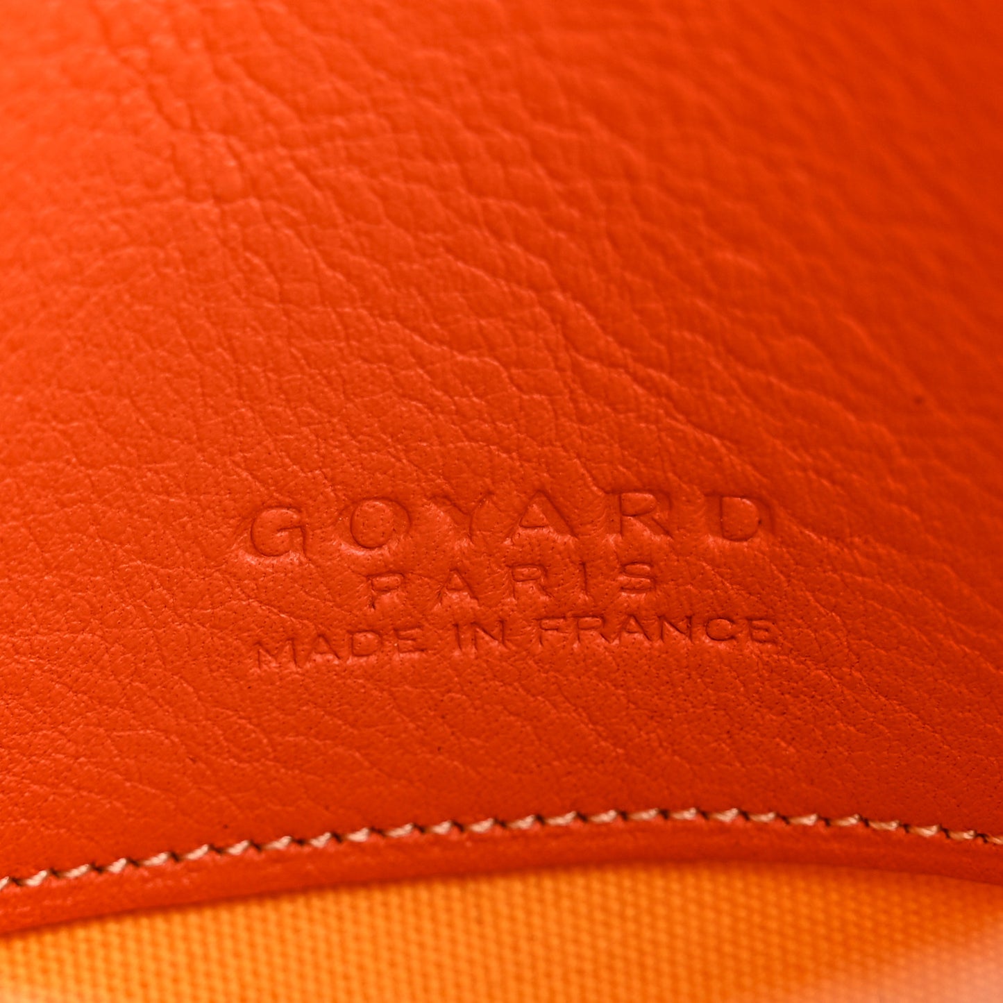 Goyardine Senat Pochette PM Orange