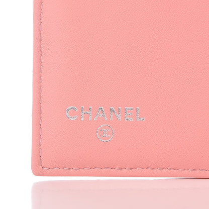 Chanel Patent Quilted Long Flap Wallet Pink 6 of 12