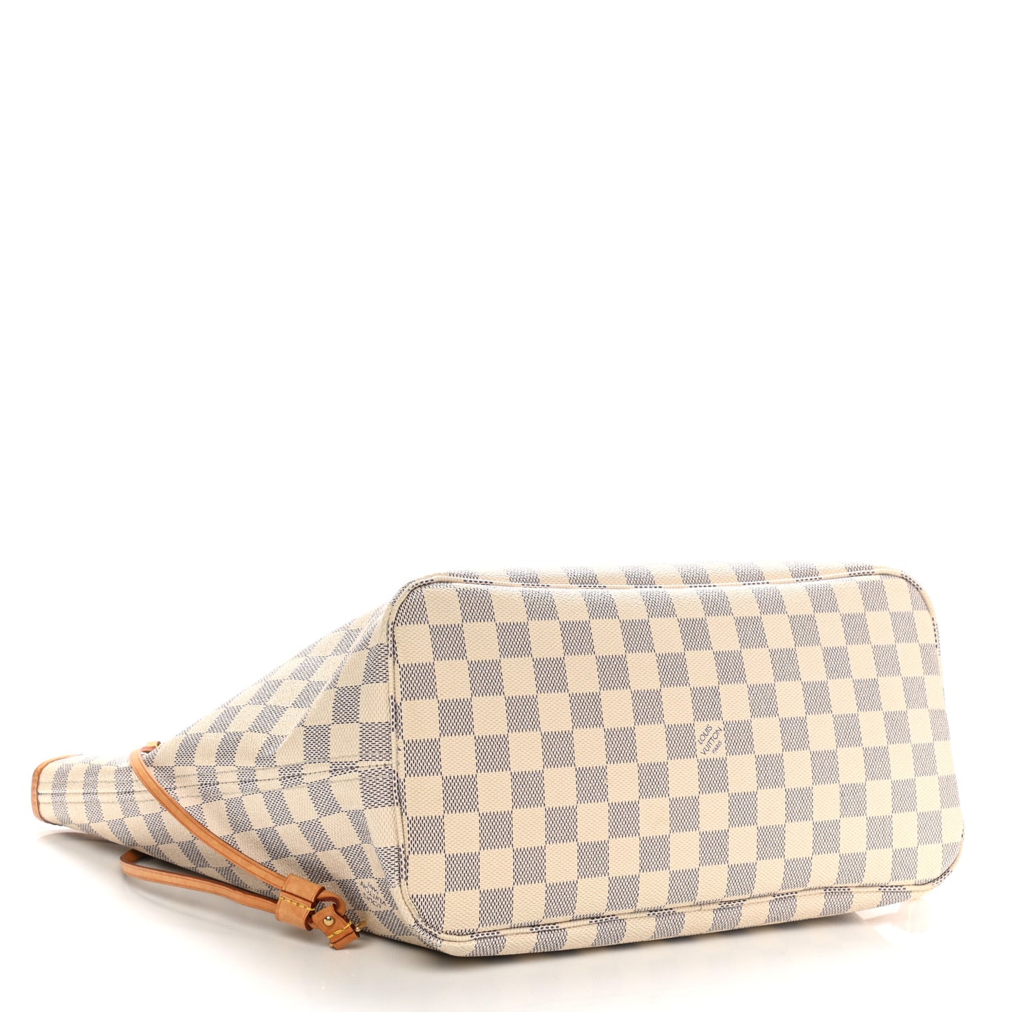 Damier Azur Neo Neverfull MM Rose Ballerine