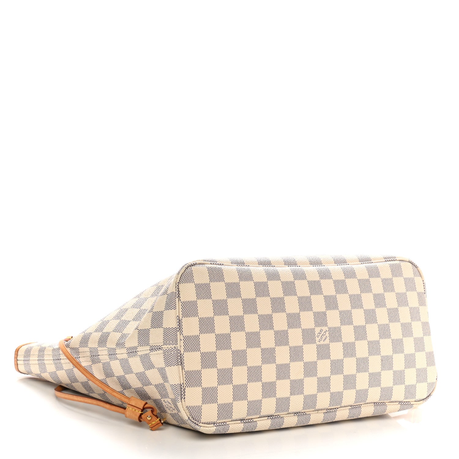 Louis Vuitton Damier Azur Neo Neverfull MM Rose Ballerine 4 of 12