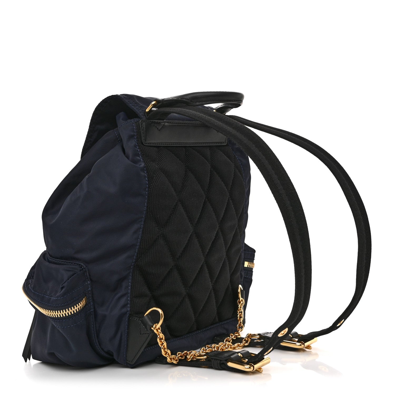 Burberry Nylon Medium Rucksack Backpack Ink Blue 3 of 12