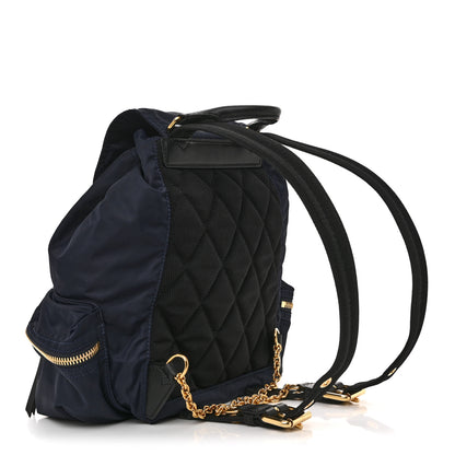 Burberry Nylon Medium Rucksack Backpack Ink Blue 3 of 12