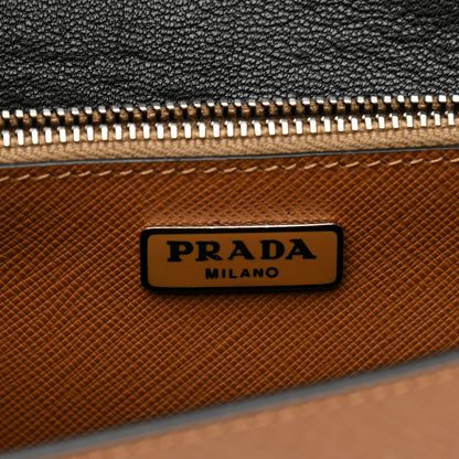 Prada Saffiano Sound Convertible Bag Caramel 7 of 12