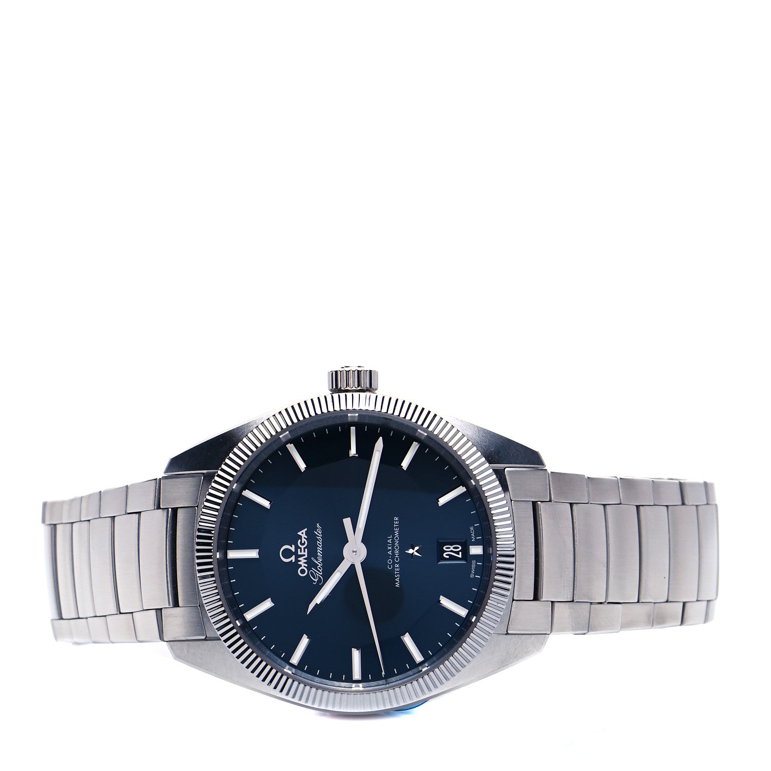 Omega Stainless Steel 39mm Constellation Globemaster Co-Axial Master Chronometer Automatic Watch Blue 130.30.39.21.03.001 2 of 7