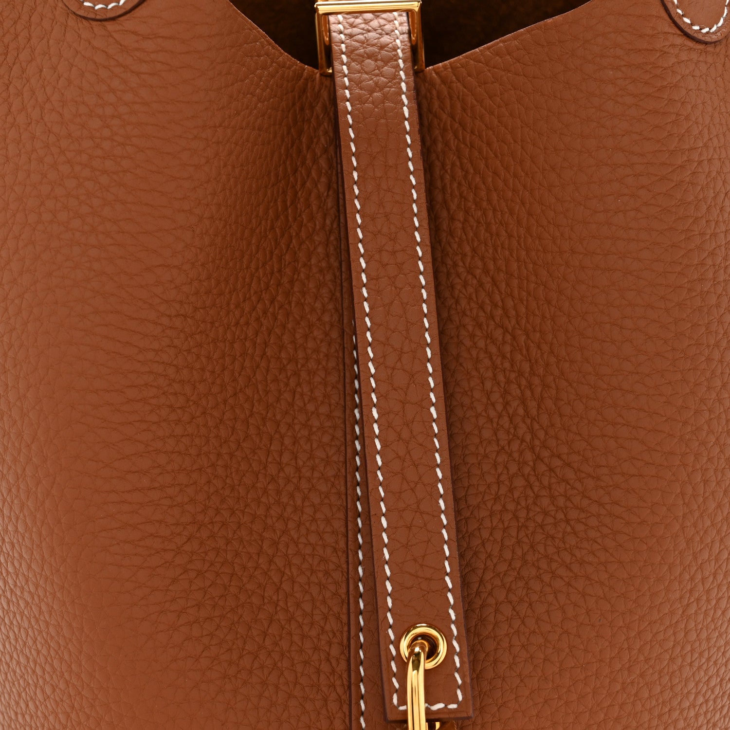 Hermes Taurillon Clemence Picotin Lock 18 PM Gold 8 of 10