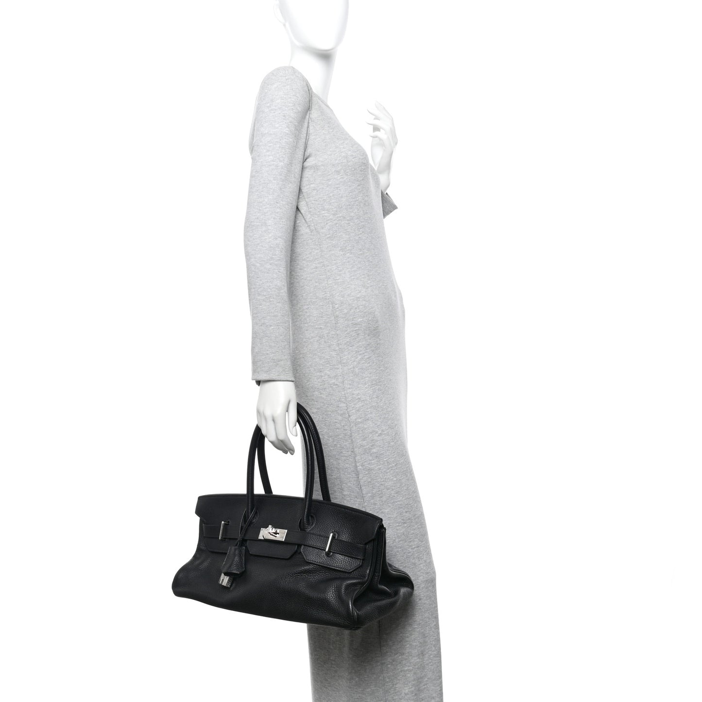 Taurillon Clemence JPG Birkin 42 Black