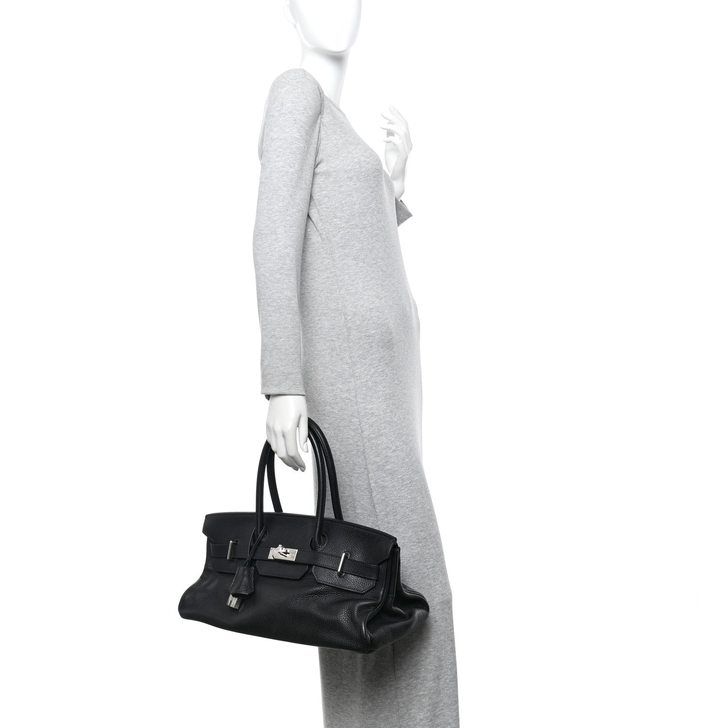 Hermes Taurillon Clemence JPG Birkin 42 Black 2 of 10