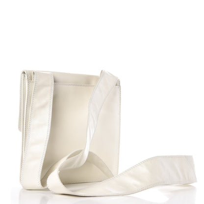 Chanel Calfskin CC Crossbody White 3 of 14