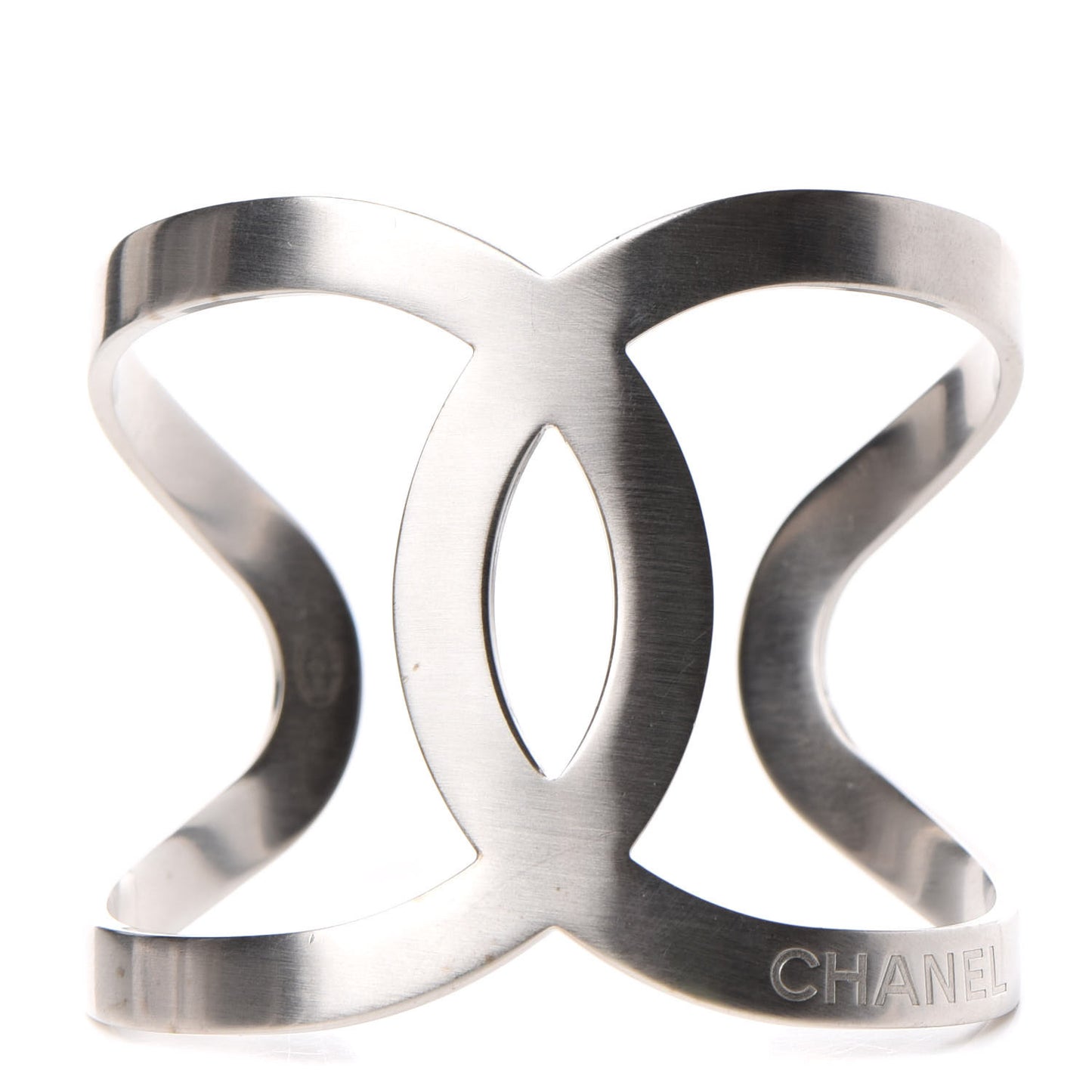Metal CC Cuff Silver