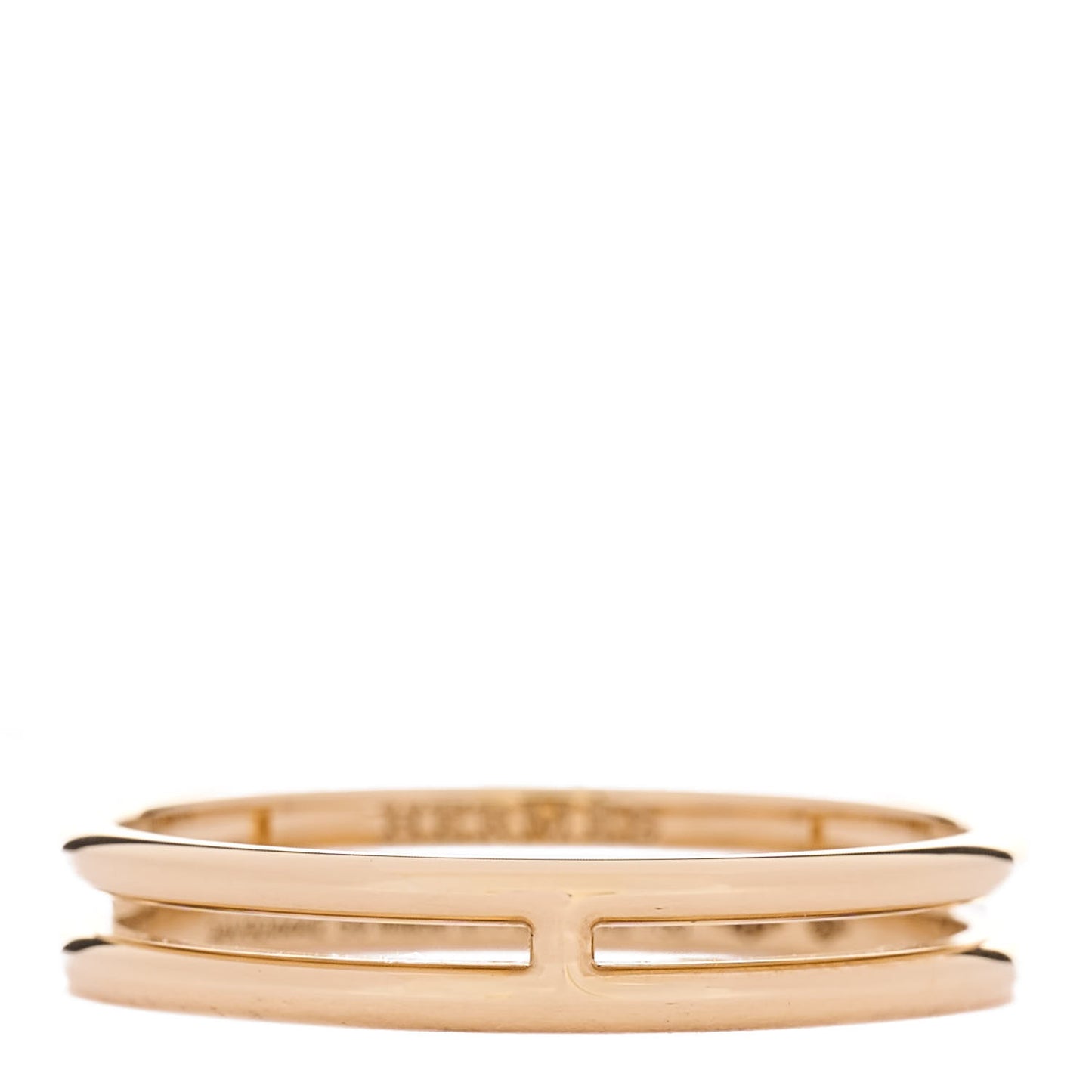 18K Yellow Gold Ariane Wedding Band Ring 59 8.75