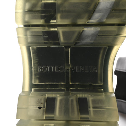 Bottega Veneta Calfskin The Tire Chelsea Boots 36 Black Clear 7 of 8