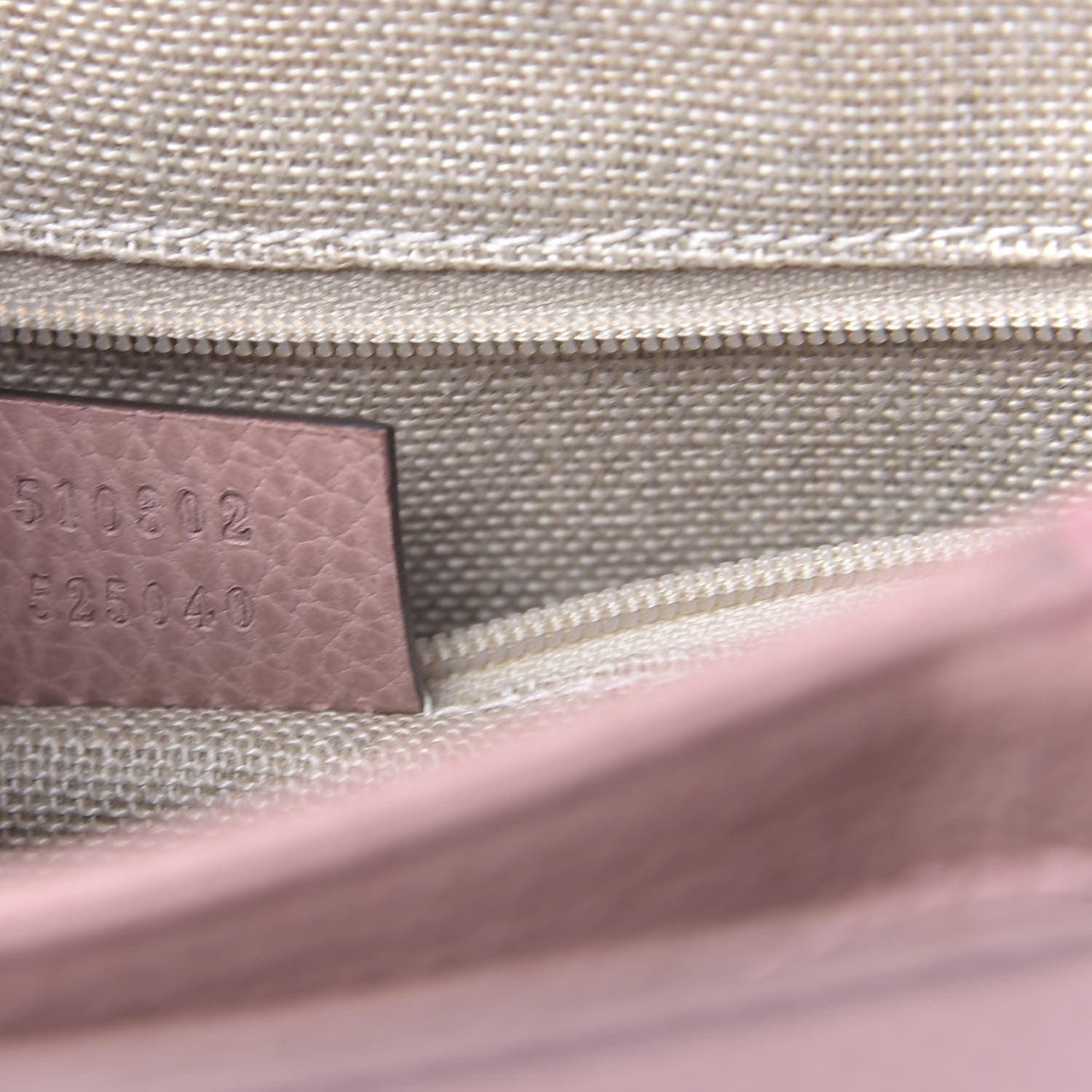 Gucci Dollar Calfskin Interlocking G Top Handle Shoulder Bag Soft Pink 7 of 10