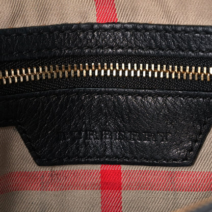 Burberry Grained Calfskin Small Alchester Bowling Bag Black 6 of 12