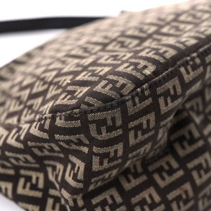 Fendi Zucchino Vitello Mama Baguette Testa di Moro Beige 8 of 17