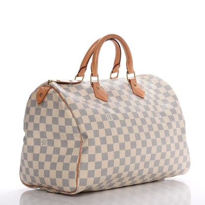 Louis Vuitton Damier Azur Speedy 35 3 of 13