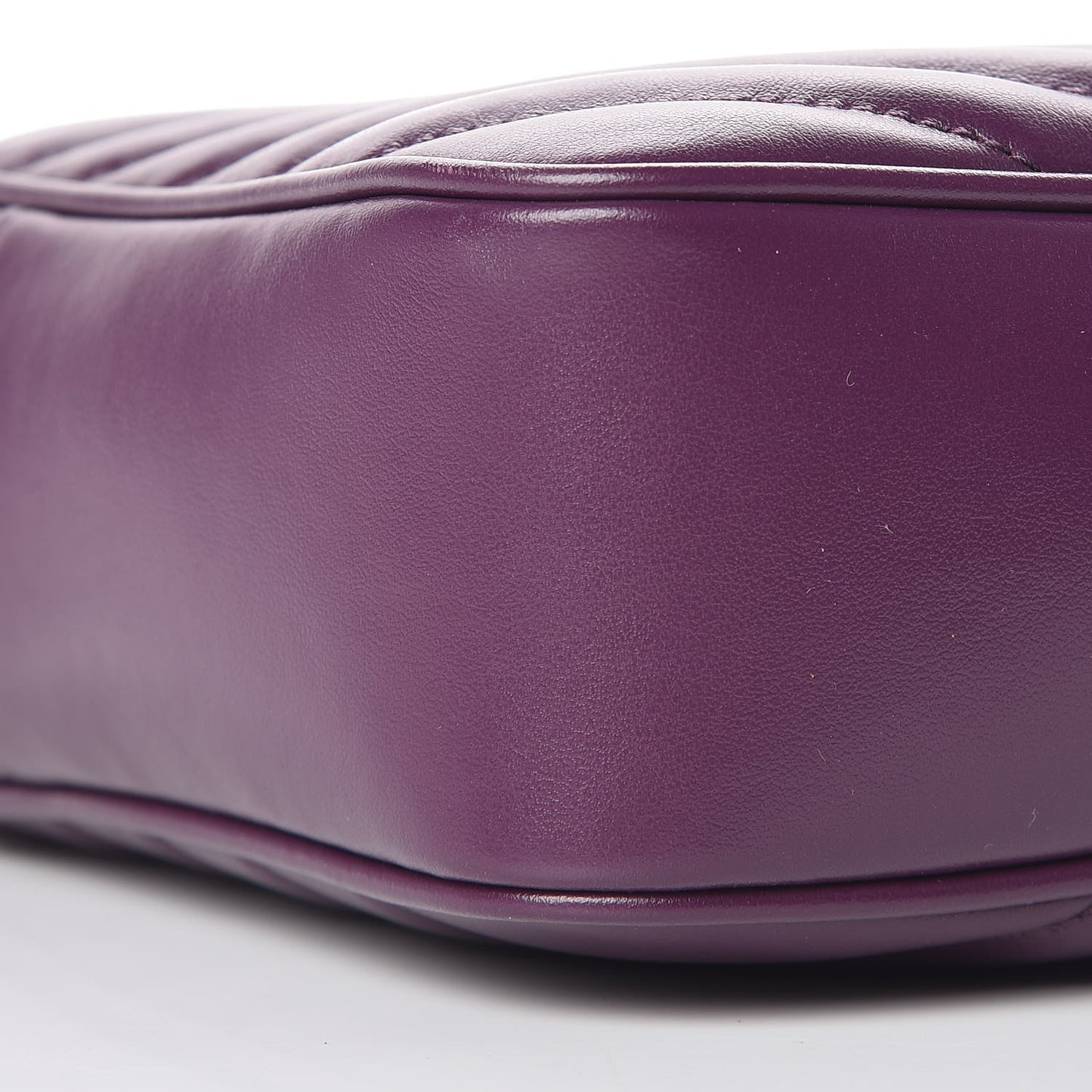 Calfskin Matelasse Monogram Lou Camera Bag Purple