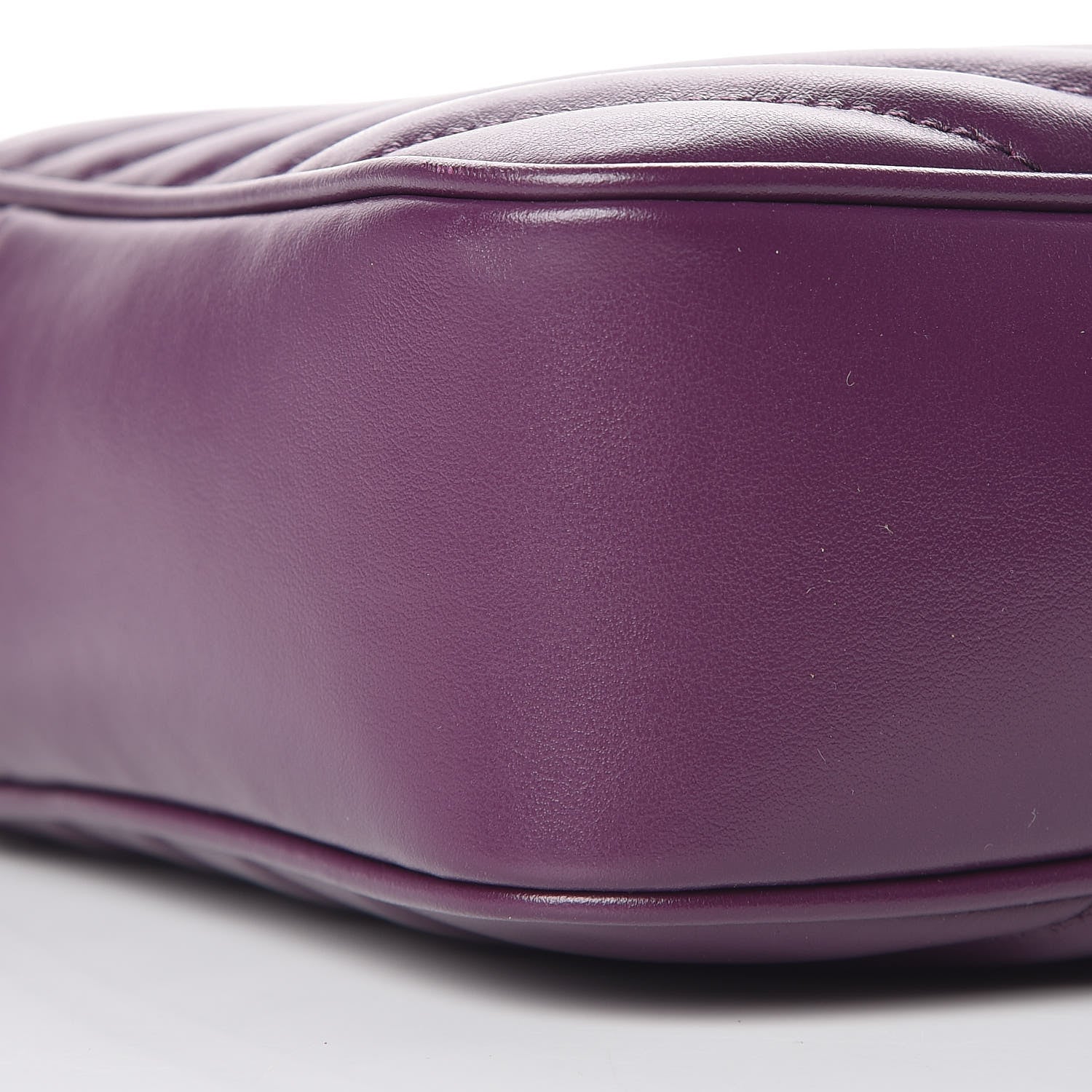Saint Laurent Calfskin Matelasse Monogram Lou Camera Bag Purple 8 of 10