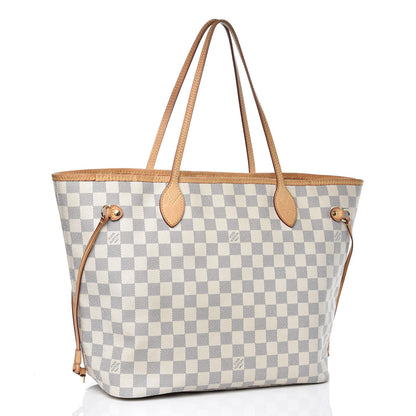 Louis Vuitton Damier Azur Neverfull MM 3 of 20