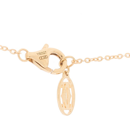 Cartier 18K Pink Yellow White Gold Diamond Trinity Pendant Necklace 5 of 6