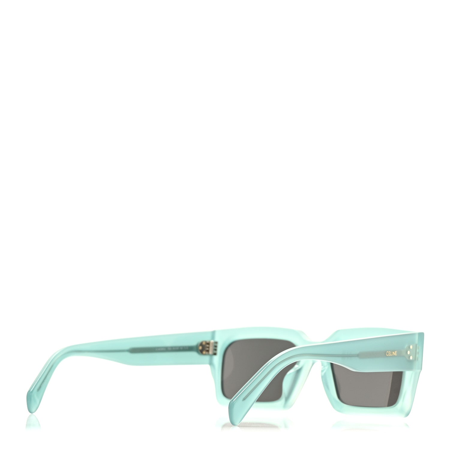Celine Acetate 53 Sunglasses CL40280U Sea Green Smoke 4 of 7