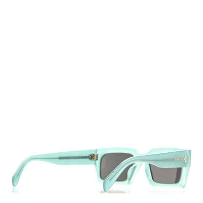 Celine Acetate 53 Sunglasses CL40280U Sea Green Smoke 4 of 7