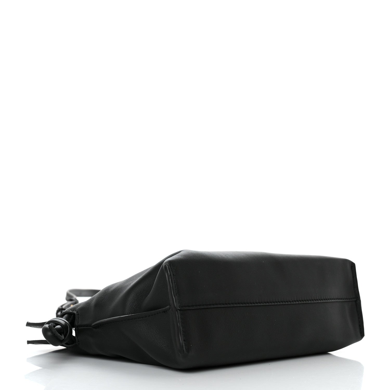 Loewe Calfskin Mini Flamenco Knot Clutch Black 4 of 11