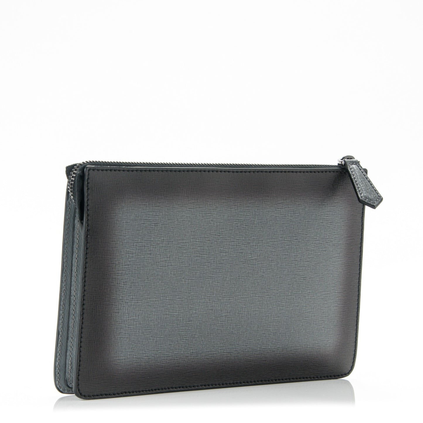 Vitello Elite Clutch Light Grey