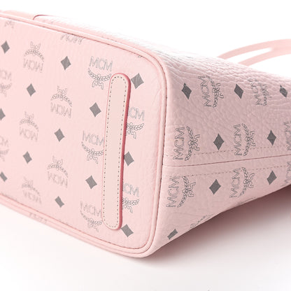 MCM Visetos Medium Liz Reversible Shopper Tote Soft Pink 10 of 14