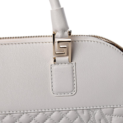 Versace Barocco Quilted Nappa Altea Vanitas Lady Athena White 13 of 19