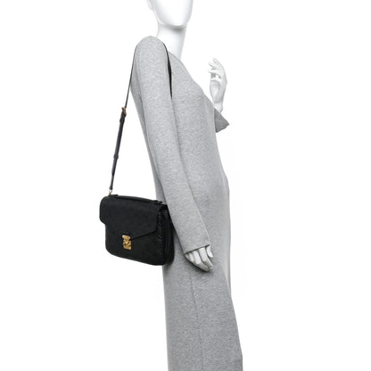 Louis Vuitton Empreinte Pochette Metis Black 2 of 13
