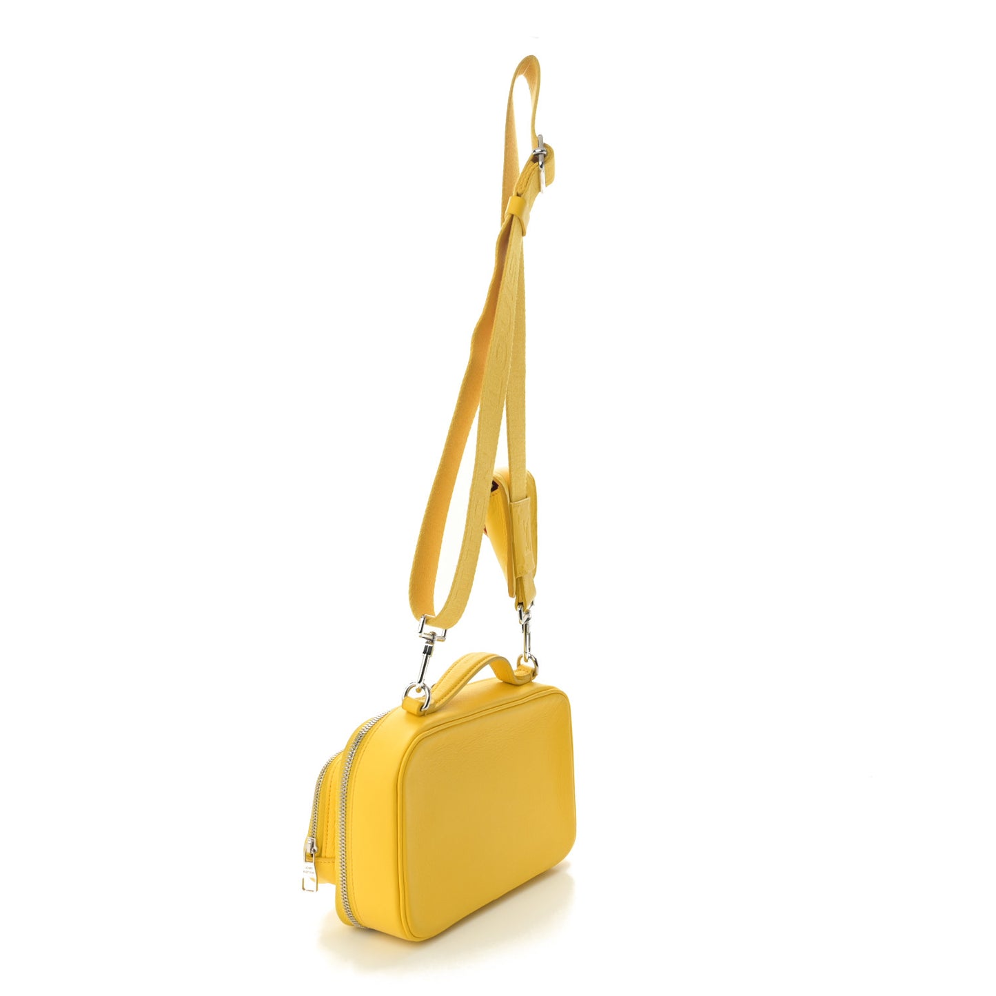 Calfskin Embossed Monogram Vuittamins Utility Crossbody Yellow