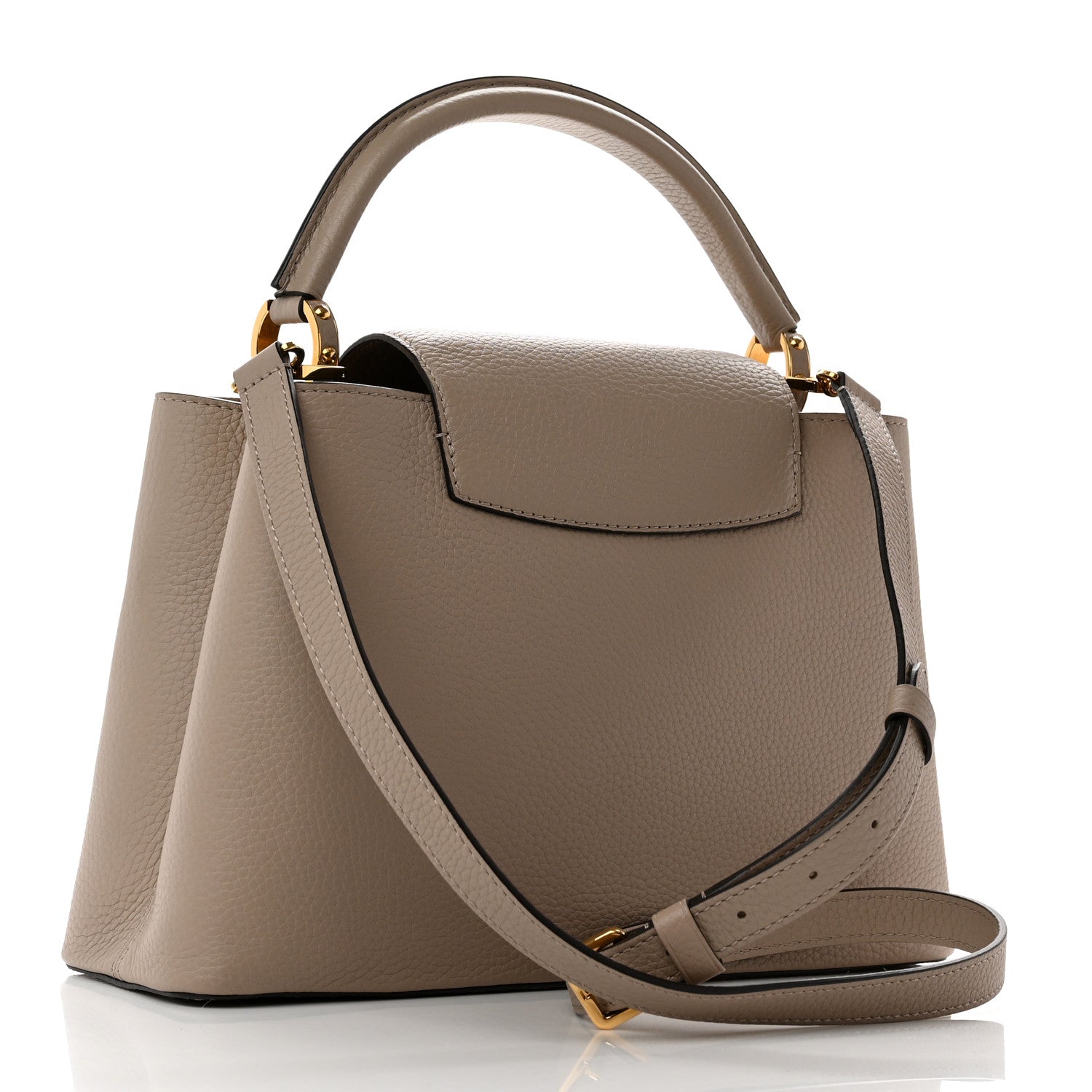Louis Vuitton Taurillon Capucines PM Galet 3 of 10