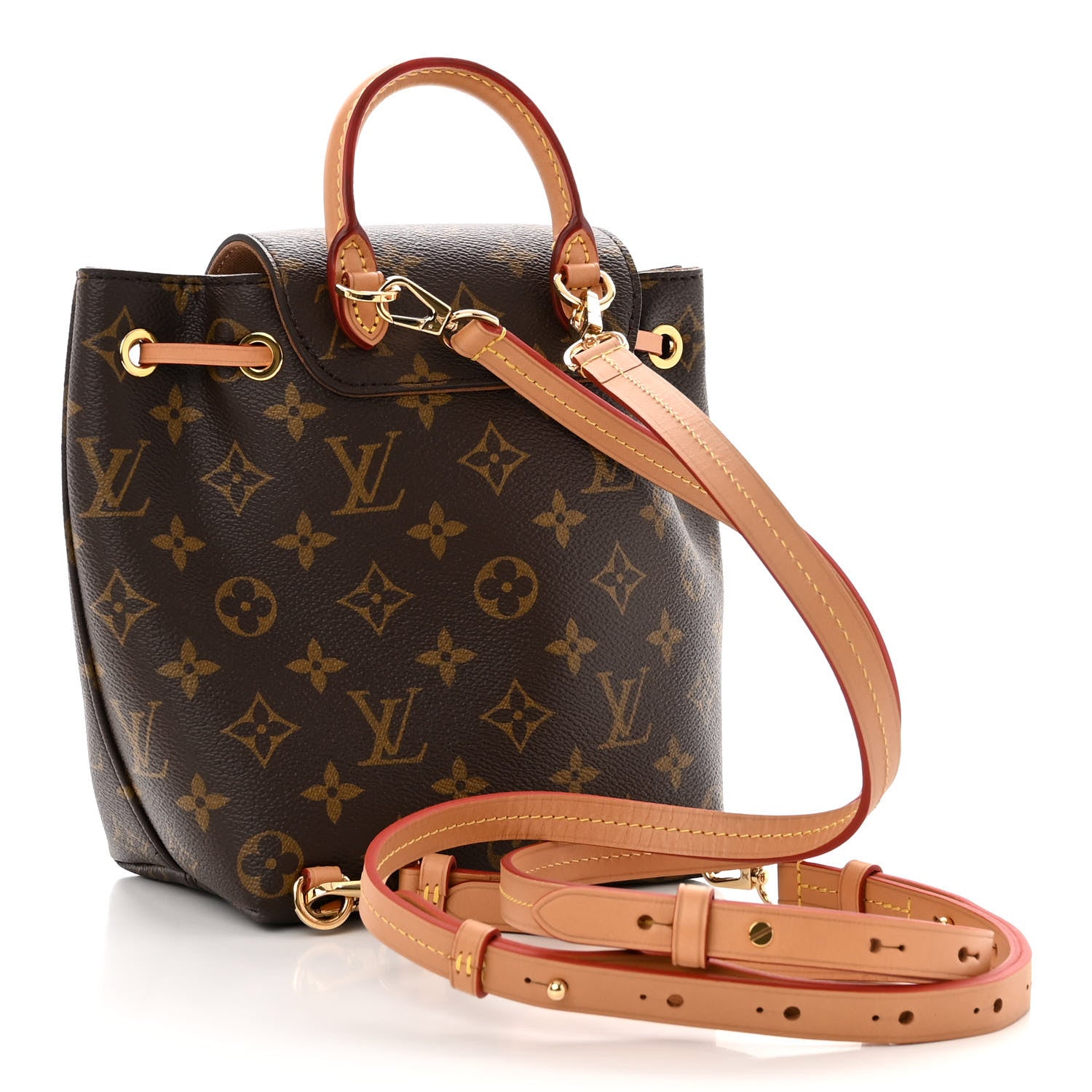 Louis Vuitton Monogram Montsouris BB Backpack Natural 3 of 10