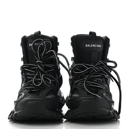 Balenciaga Mesh Nylon Womens Track Hike Sneakers 36 Black 2 of 14