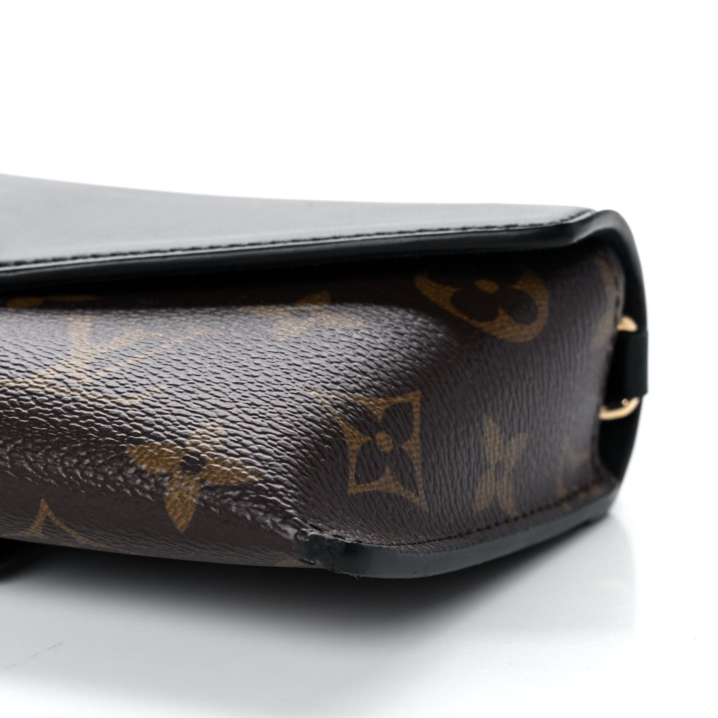 Monogram Padlock On Strap Black
