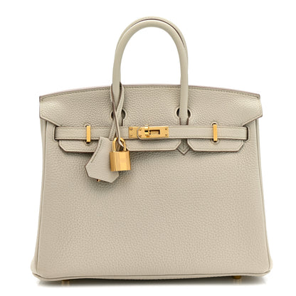 Hermes Togo Birkin 25 Beton 1 of 11